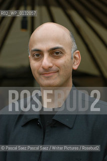 Pakistani-born scottish writer Suhayl Saadi at the Edinburgh International Book Festival 2004..Copyright©Pascal Saez.Pascal Saez/Writer Pictures/Rosebud2