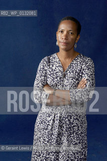 Irene Sabatini, Zimbabwean writer, at the 2010 Edinburgh International Book Festival August 28, 2010...Copyright©Geraint Lewis/Writer Pictures/Rosebud2