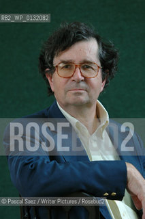 Writer Karl Sabbagh at the Edinburgh International Book Festival...Copyright©Pascal Saez/Writer Pictures/Rosebud2