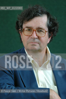 Writer Karl Sabbagh at the Edinburgh International Book Festival...Copyright©Pascal Saez/Writer Pictures/Rosebud2