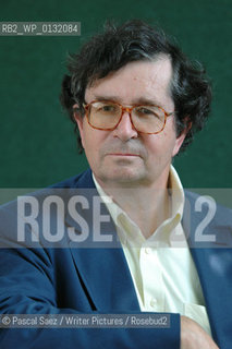 Writer Karl Sabbagh at the Edinburgh International Book Festival...Copyright©Pascal Saez/Writer Pictures/Rosebud2