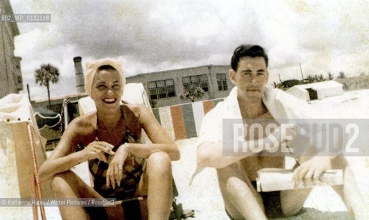 J D Salinger with his sister Doris photographed by Katherine Huber..Copyright©Katherine Huber/Writer Pictures/Rosebud2