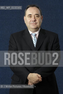 Alex Salmond, Scotland first minister and SNP leader, MSP and MP at the Edinburgh International Book Festival, 15/08/07..©/Writer Pictures/Rosebud2