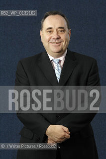Alex Salmond, Scotland first minister and SNP leader, MSP and MP at the Edinburgh International Book Festival, 15/08/07..©/Writer Pictures/Rosebud2