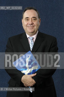 Alex Salmond, Scotland first minister and SNP leader, MSP and MP at the Edinburgh International Book Festival, 15/08/07..©/Writer Pictures/Rosebud2