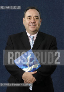 Alex Salmond, Scotland first minister and SNP leader, MSP and MP at the Edinburgh International Book Festival, 15/08/07..©/Writer Pictures/Rosebud2