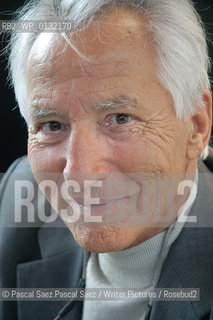 French writer Jacques Salome at the Salon du Livre (Book Fair) in Paris, March 2006..Copyright©Pascal Saez.Pascal Saez/Writer Pictures/Rosebud2