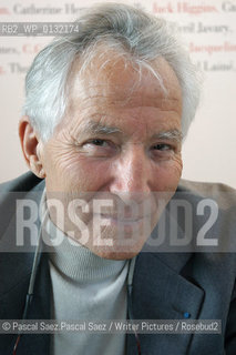 French writer Jacques Salome at the Salon du Livre (Book Fair) in Paris, March 2006..Copyright©Pascal Saez.Pascal Saez/Writer Pictures/Rosebud2