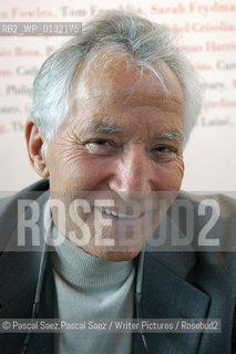 French writer Jacques Salome at the Salon du Livre (Book Fair) in Paris, March 2006..Copyright©Pascal Saez.Pascal Saez/Writer Pictures/Rosebud2