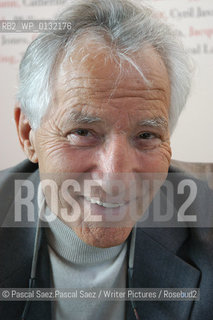 French writer Jacques Salome at the Salon du Livre (Book Fair) in Paris, March 2006..Copyright©Pascal Saez.Pascal Saez/Writer Pictures/Rosebud2
