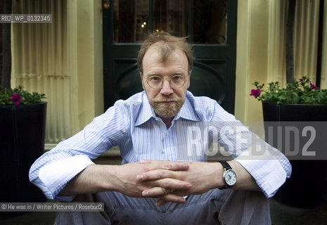 author GEORGE SAUNDERS in Frith St,Soho today..©He was in/Writer Pictures/Rosebud2