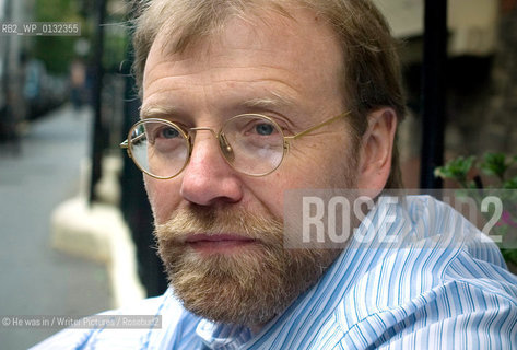 author GEORGE SAUNDERS in Frith St,Soho today..©He was in/Writer Pictures/Rosebud2