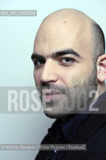 Roberto Saviano..copyright©Mathieu Bourgois/Writer Pictures/Rosebud2