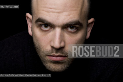 Writer Robert Saviano, author of the international bestseller Gomorrah: Italys Other Mafia...copyright©Justin Griffiths-Williams/Writer Pictures/Rosebud2
