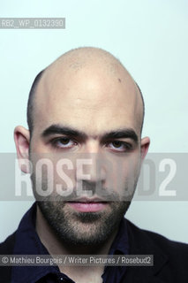 Roberto Saviano..copyright©Mathieu Bourgois/Writer Pictures/Rosebud2