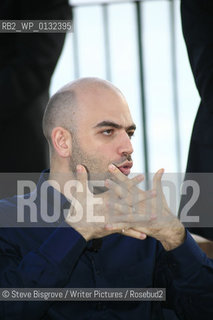 Roberto Saviano..copyright©Steve Bisgrove/Writer Pictures/Rosebud2