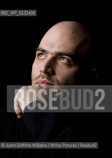 Writer Robert Saviano, author of the international bestseller Gomorrah: Italys Other Mafia...copyright©Justin Griffiths-Williams/Writer Pictures/Rosebud2