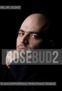 Writer Robert Saviano, author of the international bestseller Gomorrah: Italys Other Mafia...copyright©Justin Griffiths-Williams/Writer Pictures/Rosebud2