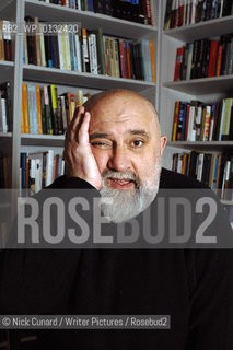 UK comedian turned novellist Alexi Sayle at the London Review of Books Bookshop London Wc1 reading from Mister Roberts his new book ..copyright©Nick Cunard/Writer Pictures/Rosebud2