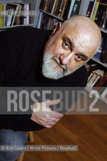 UK comedian turned novellist Alexi Sayle at the London Review of Books Bookshop London Wc1 reading from Mister Roberts his new book ..copyright©Nick Cunard/Writer Pictures/Rosebud2