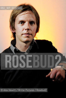 Ross Mcgregor attends the Scottish Book Trust New Writers Showcase 2009..Copyright©Alex Hewitt/Writer Pictures/Rosebud2