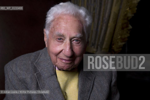 Bud Schalberg author, photographed at the Mountbatten Hotel, Covent Garden..Copyright©Adrian Lourie/Writer Pictures/Rosebud2