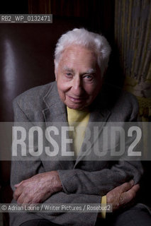 Bud Schalberg author, photographed at the Mountbatten Hotel, Covent Garden..Copyright©Adrian Lourie/Writer Pictures/Rosebud2