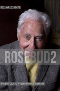 Bud Schalberg author, photographed at the Mountbatten Hotel, Covent Garden..Copyright©Adrian Lourie/Writer Pictures/Rosebud2