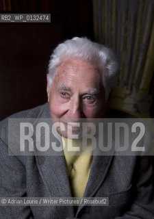 Bud Schalberg author, photographed at the Mountbatten Hotel, Covent Garden..Copyright©Adrian Lourie/Writer Pictures/Rosebud2