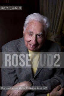 Bud Schalberg author, photographed at the Mountbatten Hotel, Covent Garden..Copyright©Adrian Lourie/Writer Pictures/Rosebud2