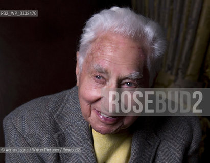 Bud Schalberg author, photographed at the Mountbatten Hotel, Covent Garden..Copyright©Adrian Lourie/Writer Pictures/Rosebud2