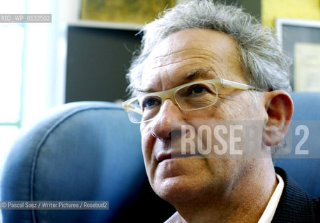 British writer and historian Simon Schama at the Edinburgh International Book Festival...Copyright©Pascal Saez/Writer Pictures/Rosebud2