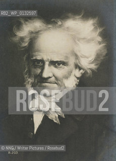 Artur Schopenhauer (1788-1860).German Philosopher..Copyright©NNG/Writer Pictures/Rosebud2