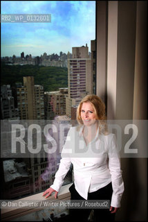 Author Alice Schroeder, photographed in New York ..copyright©Dan Callister/Writer Pictures/Rosebud2