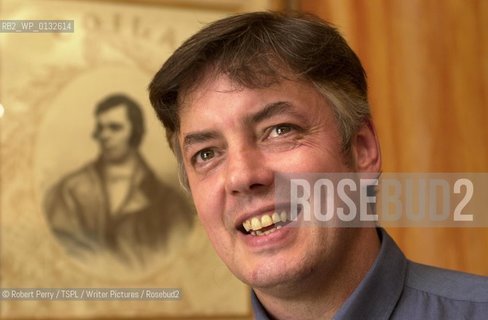 Patrick Scott-Hogg at home in Cumbernauld. Patrick has discovered new poems by Robert Burns published in newspapers. ..Copyright©Robert Perry/TSPL/Writer Pictures/Rosebud2