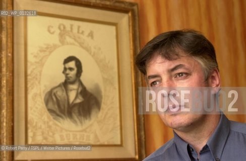 Patrick Scott-Hogg at home in Cumbernauld. Patrick has discovered new poems by Robert Burns published in newspapers. ..Copyright©Robert Perry/TSPL/Writer Pictures/Rosebud2