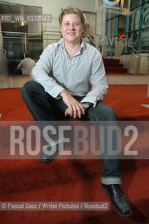 British writer James Scudamore, author of The Amnesia Clinic..The Debut Author festival at the Traverse theatre in Edinburgh....Copyright©Pascal Saez/Writer Pictures/Rosebud2