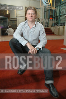 British writer James Scudamore, author of The Amnesia Clinic..The Debut Author festival at the Traverse theatre in Edinburgh....Copyright©Pascal Saez/Writer Pictures/Rosebud2