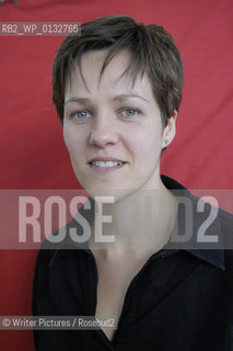 Rachel Seiffert author who was Booker shortlisted for her book The Dark Room.Her new book is ©Writer Pictures/Rosebud2