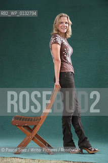 Norwegian journalist and writer Asne Seierstad, author of The Book.seller of Kabul, at the Edinburgh International Book Festival...Copyright©Pascal Saez/Writer Pictures/Rosebud2