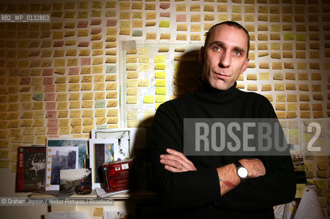Will Self in his South London home..copyright©Graham Jepson/Writer Pictures/Rosebud2