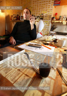 Will Self in his South London home..copyright©Graham Jepson/Writer Pictures/Rosebud2