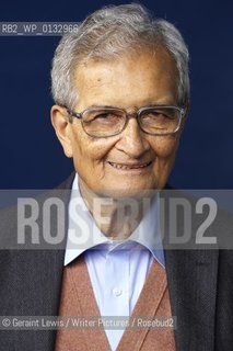 Amartya Sen, Indian economist, philosopher and writer, at the 2010 Edinburgh International Book Festival August 29, 2010...Copyright©Geraint Lewis/Writer Pictures/Rosebud2
