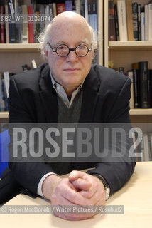 Professor Richard Sennett in his office at the London School of Economics, central London..©Rogan MacDonald/Writer Pictures/Rosebud2