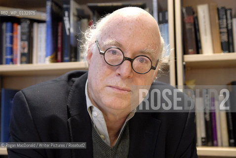 Professor Richard Sennett in his office at the London School of Economics, central London..©Rogan MacDonald/Writer Pictures/Rosebud2