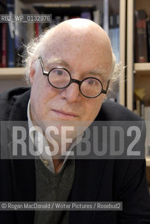 Professor Richard Sennett in his office at the London School of Economics, central London..©Rogan MacDonald/Writer Pictures/Rosebud2