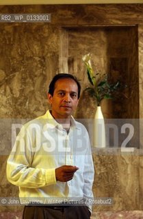 Writer Vikram Seth at Time Warner Books, Lancaster Place, Central London.. ..copyright©John Lawrence/Writer Pictures/Rosebud2
