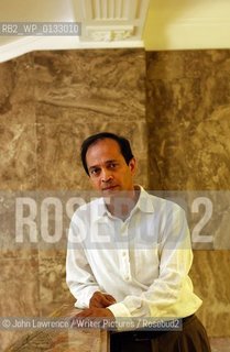 Writer Vikram Seth at Time Warner Books, Lancaster Place, Central London.. ..copyright©John Lawrence/Writer Pictures/Rosebud2