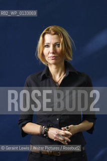 Elif Shafak, French-born Turkish writer, at the 2010 Edinburgh International Book Festival August 29, 2010...Copyright©Geraint Lewis/Writer Pictures/Rosebud2