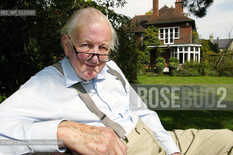 Tom Sharpe pictured at his home in Gt Shelford near Cambridge...copyright©MMP/Writer Pictures/Rosebud2